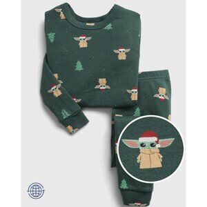baby GAP Star Wars The Child Baby Yoda Christmas L/S Pajama Set Sz 6-12 M NWT